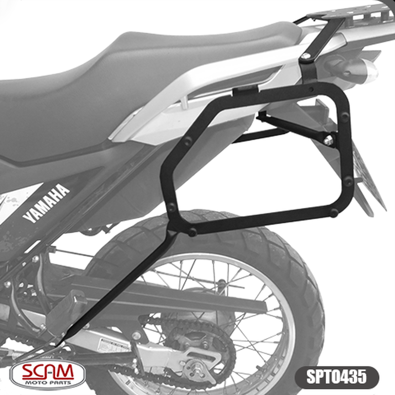 Motos Neno Shop - Suporte Baú Lateral Original Yamaha para Crosser 150